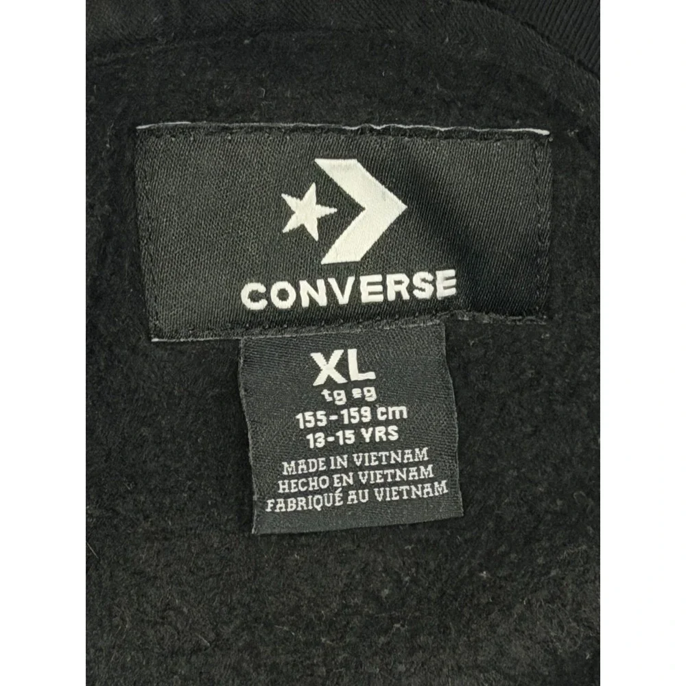 Converse Hoodie & Joggers All Star Chuck Taylor Kids XL Black 2 Piece Set